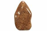 Bargain, Polished, Orange Calcite Freeform - Madagascar #230289-1